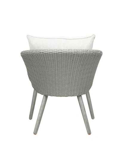 Zahradní bistro set 2 křesla a stolek s polštáři na terasu