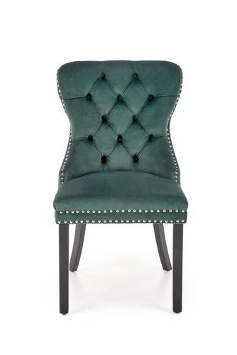 Židle Charlotte zelená/černá