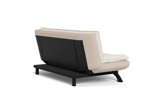 Faith rozkládací dvoumístná sametová béžová pohovka do obývacího pokoje Actona