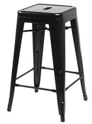 Barová stolička Paris 66 cm kovová bez opěradla personalizovaná moderní do kuchyně a k ostrůvku D2.DESIGN