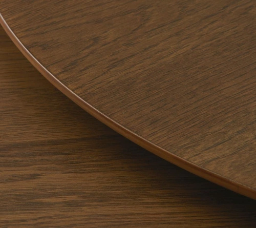 Sada 2 kulatých dubových konferenčních stolků Adda do obýváku