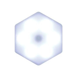 Sada 6 šestihranných nástěnných svítidel