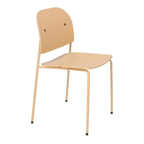 Židle Ravio písková plastová do jídelny a kuchyně moderní