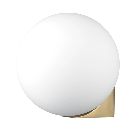 Zlatá nástěnná lampa DOT 15 cm