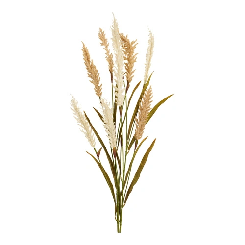 House Nordic umělá okrasná tráva béžově písková 130 cm do obýváku