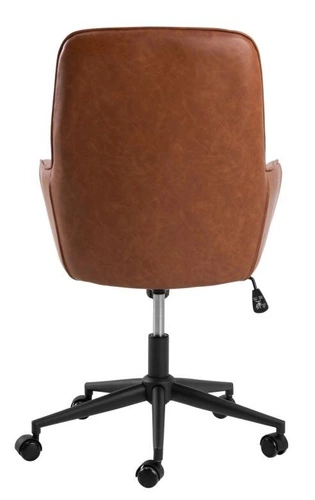 Kancelářské křeslo Erik hnědé PU