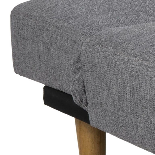 Rozkládací pohovka Lucca 2místná šedá s funkcí spaní do obýváku moderní Actona