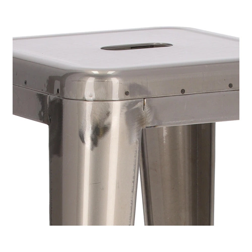 Židle barová Paris 75cm. kovová insp. Tolix Výprodej