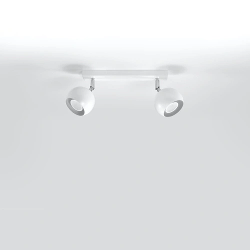 Stropní svítidlo bílé OCULARE 2 moderní kovové do obýváku, kuchyně a ložnice