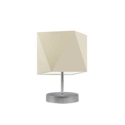 Noční lampička PASADENA moderní s ecru stínidlem do ložnice nebo obýváku LYSNE 30 cm
