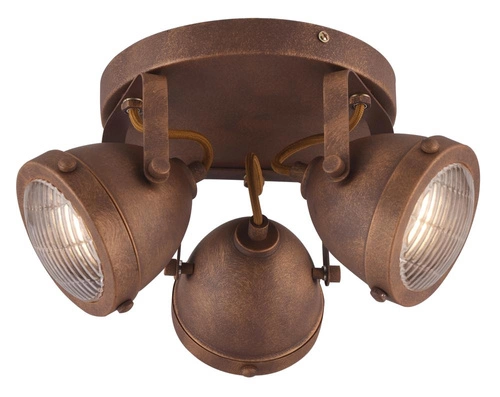 Stropní svítidlo Frodo stropní svítidlo 3x40W GU10 rezavé