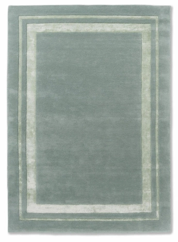 Vlněný koberec do obýváku Redbrook Duck Egg 200x280 moderní snadno čistitelný mátový Laura Ashley