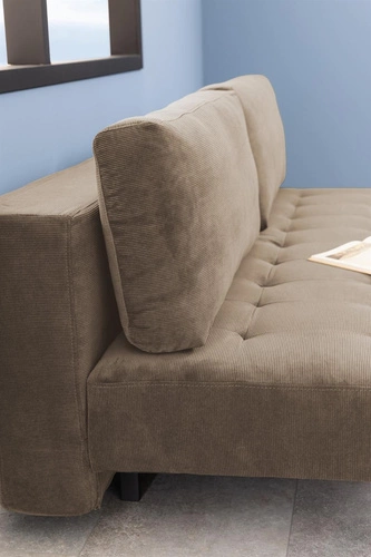 Rozkládací pohovka Blain béžová 2místná s funkcí spaní skandinávská do obýváku Actona