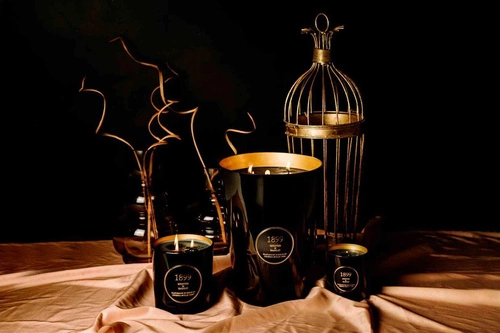 Cereria Molla sójová vonná svíčka XL 600 g máta a bazalka ve skle jako dárek