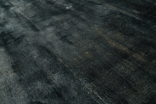 Moderní koberec do obýváku a ložnice Plain Dark Blue 160x230 ručně tkaný viskóza Carpet Decor