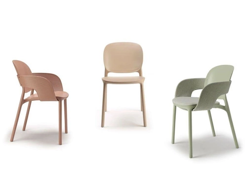 Zahradní plastová židle Hug SCAB Design zelená stohovatelná snadné čištění