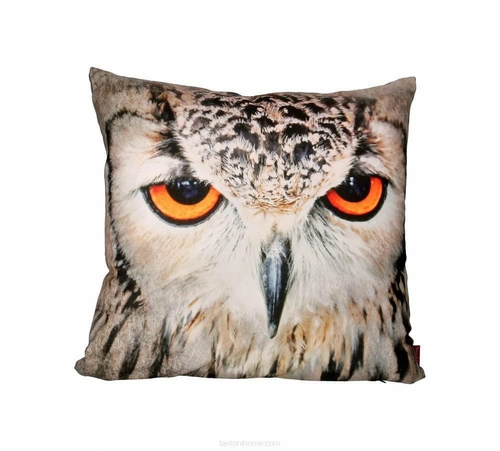 Velurový dekorativní polštář SYBILLA 40x40 cm moderní antialergický do obýváku