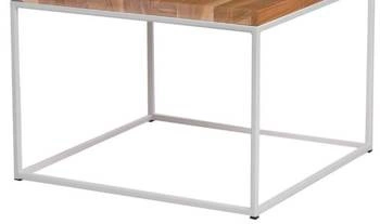 Stolní podstavec Cube 45x45 bílá,