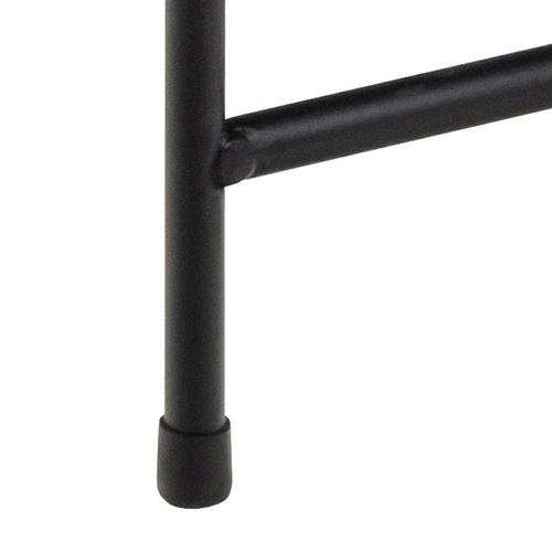 Konferenční stolek Avila kulatý černý mramor 52 cm moderní glamour do obývacího pokoje Actona