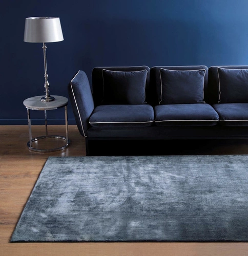 Koberec Linen Dark Blue 200x300 Carpet Decor Handmade
