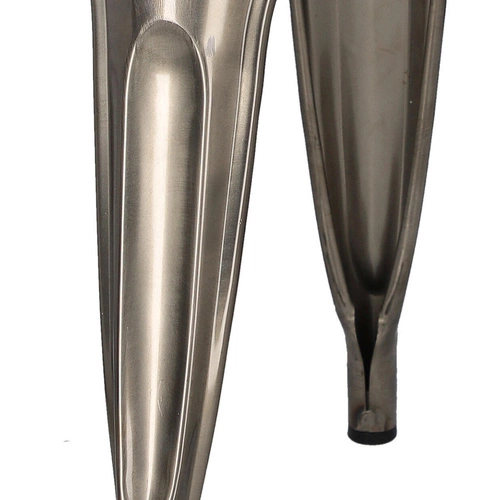 Jídelní kovová židle Paris Wood D2.DESIGN s dřevěným sedákem v industriálním stylu