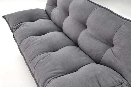 Rozkládací pohovka s funkcí spaní Judson šedá skandinávská do obýváku a studentského pokoje