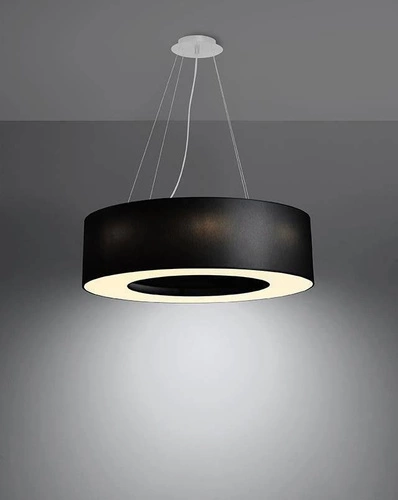 Lustr SATURNO 70 černý