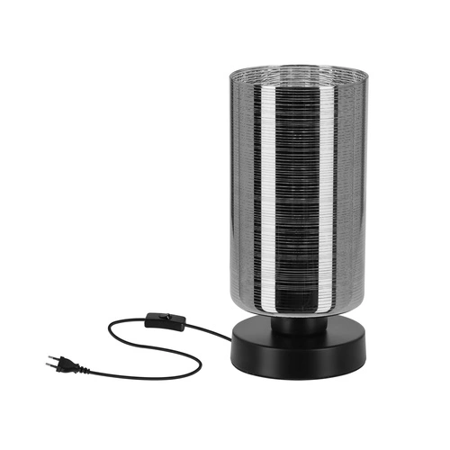 Stolní lampa Cox 1x60W E27 chrom