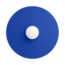 Nástěnné svítidlo AKE 50 ultramarín moderní do obýváku a ložnice