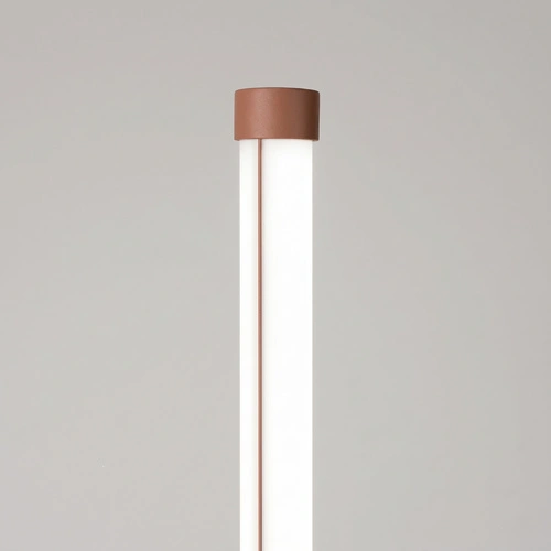 Stojací lampa do obývacího pokoje TRANG mocca moderní LED 4000K