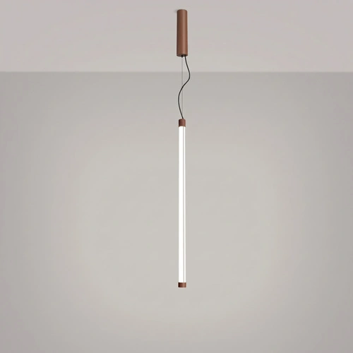 Závěsná lampa TRANG 75 mocca LED moderní nad ostrůvek nastavitelná