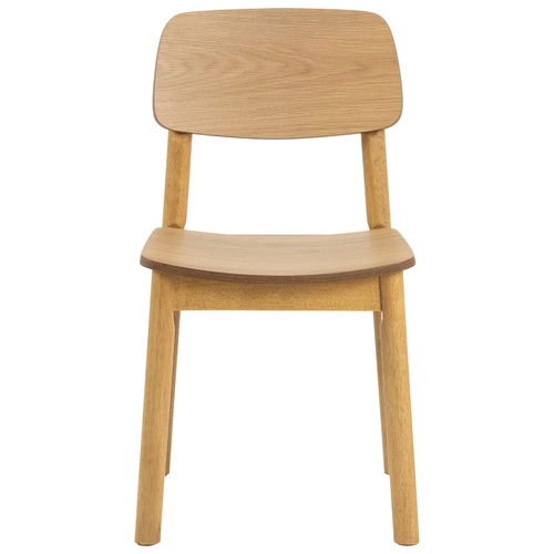 Jídelní židle z masivu Barlow dub přírodní Actona skandinávský minimalistický styl