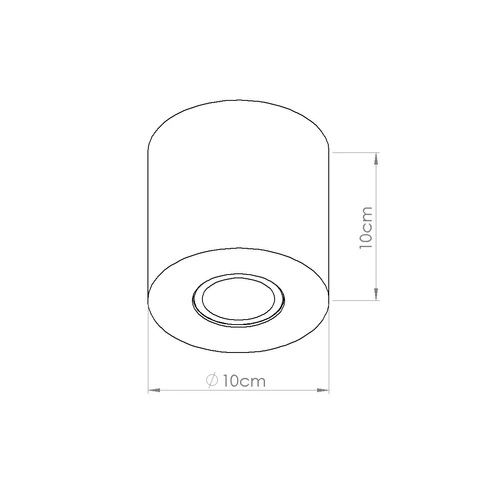Nástěnné svítidlo ORBIS betonové zelené olivové moderní do obýváku a kuchyně