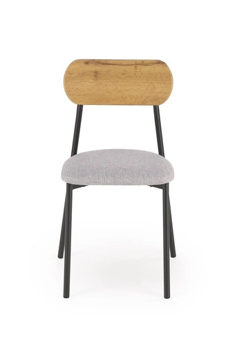 Sada stůl + 2 židle Maddie přírodní/černá