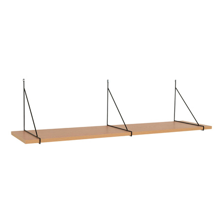 Police Chiba 120 cm přírodní/černá