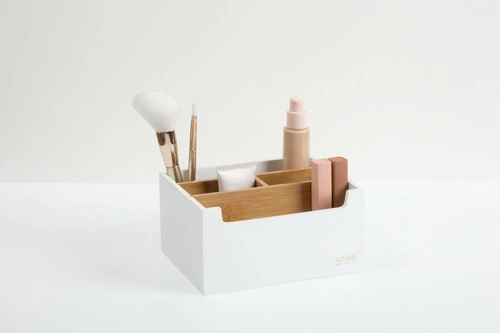 Organizér Natureo 5 přihrádek bílý