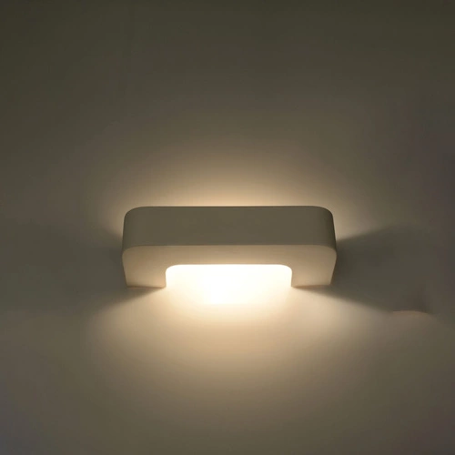 Nástěnné svítidlo MAGNET bílé keramické moderní do obývacího pokoje a ložnice Sollux Lighting
