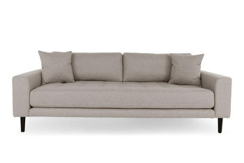 Sedačka Lido trojmístná skandinávská tmavě béžová s područkami do obývacího pokoje Intesi