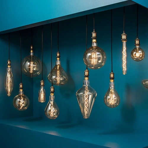 Atmosphera LED žárovka E27 dekorativní filament spirála retro pro závěsné svítidlo 20 cm