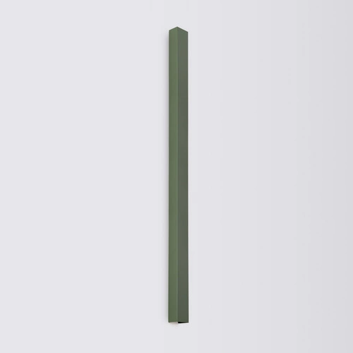 Nástěnné LED svítidlo FREYA 150 moderní zelená olivová ocelová do obývacího pokoje a ložnice Thoro