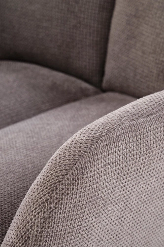 Otočná židle Bolenge Intesi šedá čalouněná s područkami do kanceláře a jídelny