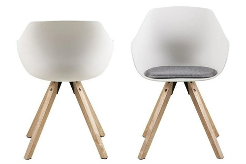 Židle Tina Wood bílá