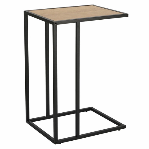 Konferenční stolek Oxford obdélníkový moderní dubový s policí do obýváku Intesi