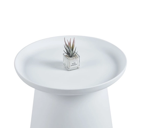 Konferenční stolek Xena 50 cm bílý