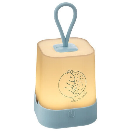 Dětská noční lampička Atmosphera Veilleuse modrá USB nabíjecí do dětského pokoje