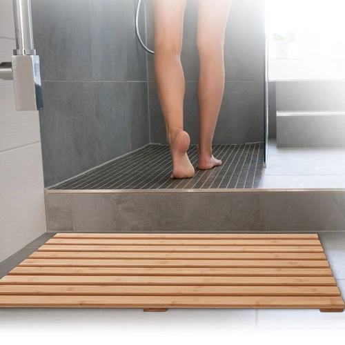 Koupelnová mřížka/podložka 50x68 cm z bambusu