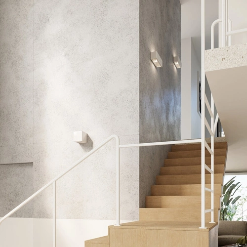 Nástěnné svítidlo SUBANI bílé moderní keramické do obývacího pokoje a ložnice Sollux Lighting