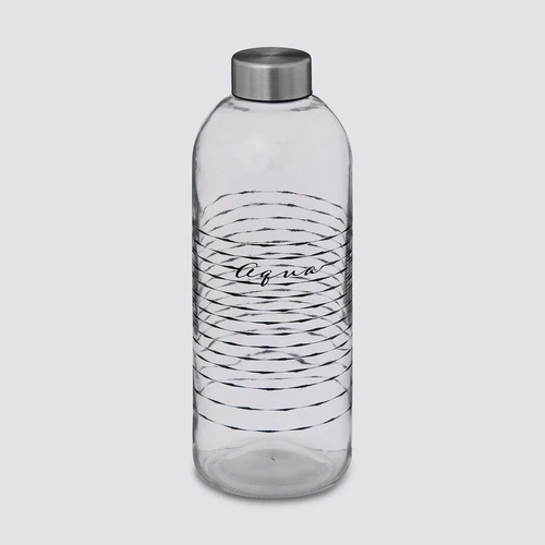 Skleněná láhev na vodu 1l