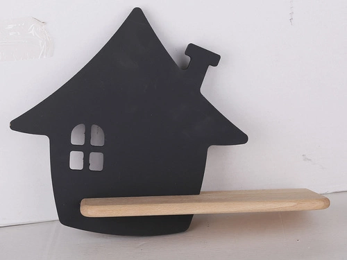 Nástěnné LED svítidlo House černé dřevěné klasické do dětského pokoje 4W 4000K CANDELLUX