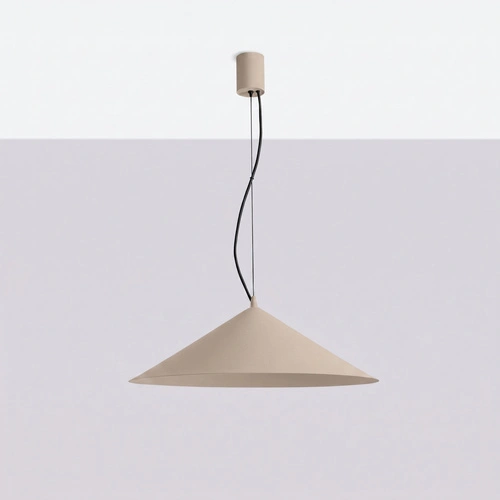 Závěsné LED svítidlo FINT taupe do obývacího pokoje nastavitelné moderní